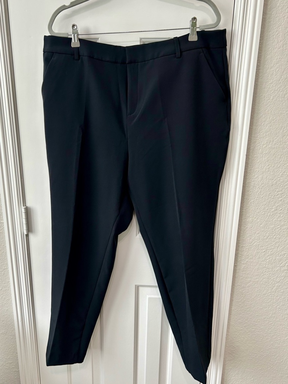 Nine West Black Straight-Leg Dress Pants